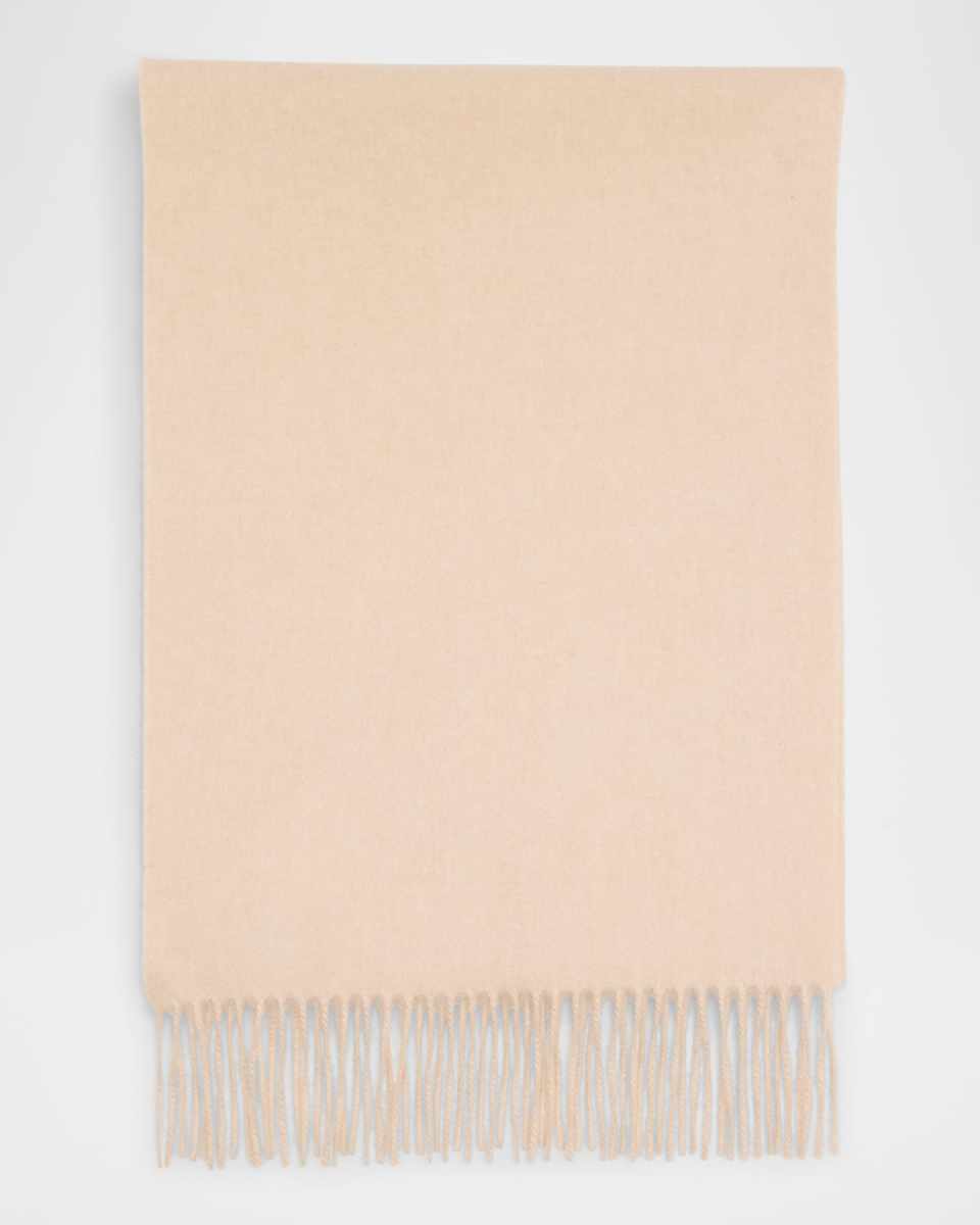 Fringe Cashmere Scarf